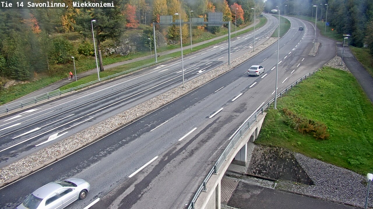 Weather Camera Image Road 14 Savonlinna, Miekkoniemi, Savonlinna, Etelä-Savo