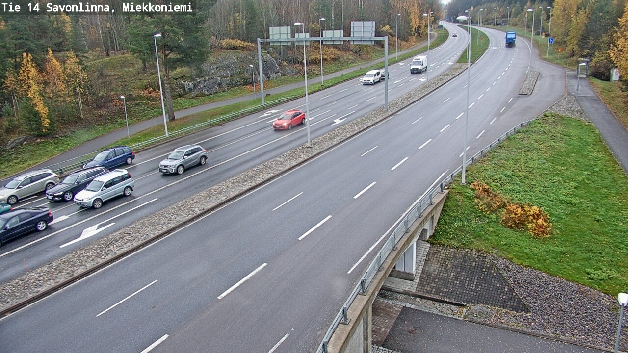 Kelikamerat Kuva Tie 14 Savonlinna, Miekkoniemi, Savonlinna, Etelä-Savo