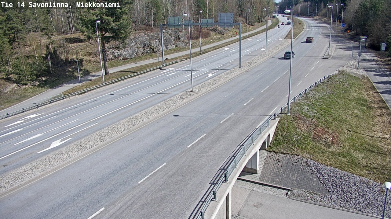 Kelikamerat Kuva Tie 14 Savonlinna, Miekkoniemi, Savonlinna, Etelä-Savo