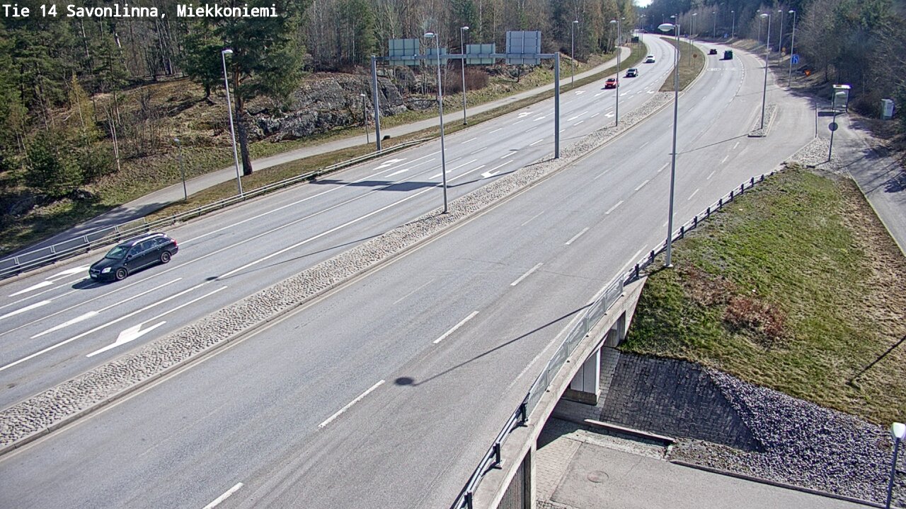 Kelikamerat Kuva Tie 14 Savonlinna, Miekkoniemi, Savonlinna, Etelä-Savo