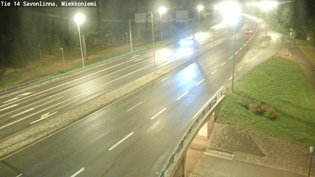 Weather Camera Image Road 14 Savonlinna, Miekkoniemi, Savonlinna, Etelä-Savo