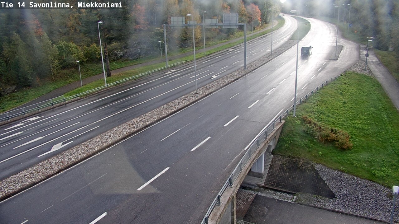 Weather Camera Image Road 14 Savonlinna, Miekkoniemi, Savonlinna, Etelä-Savo
