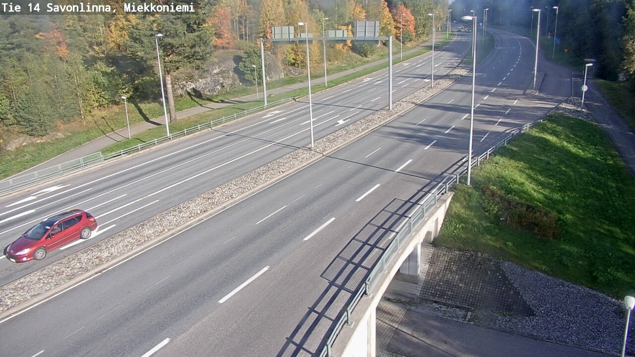 Kelikamerat Kuva Tie 14 Savonlinna, Miekkoniemi, Savonlinna, Etelä-Savo