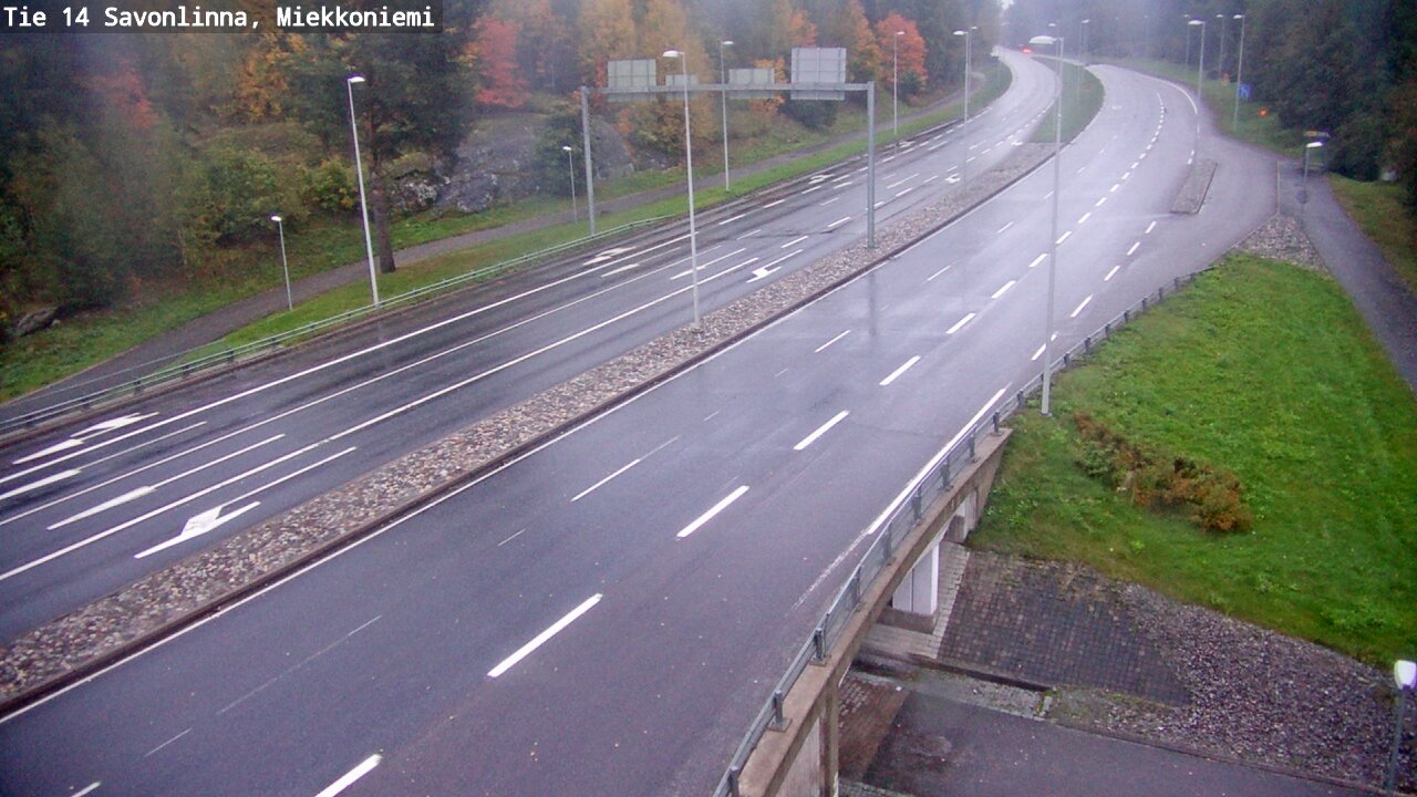 Weather Camera Image Road 14 Savonlinna, Miekkoniemi, Savonlinna, Etelä-Savo