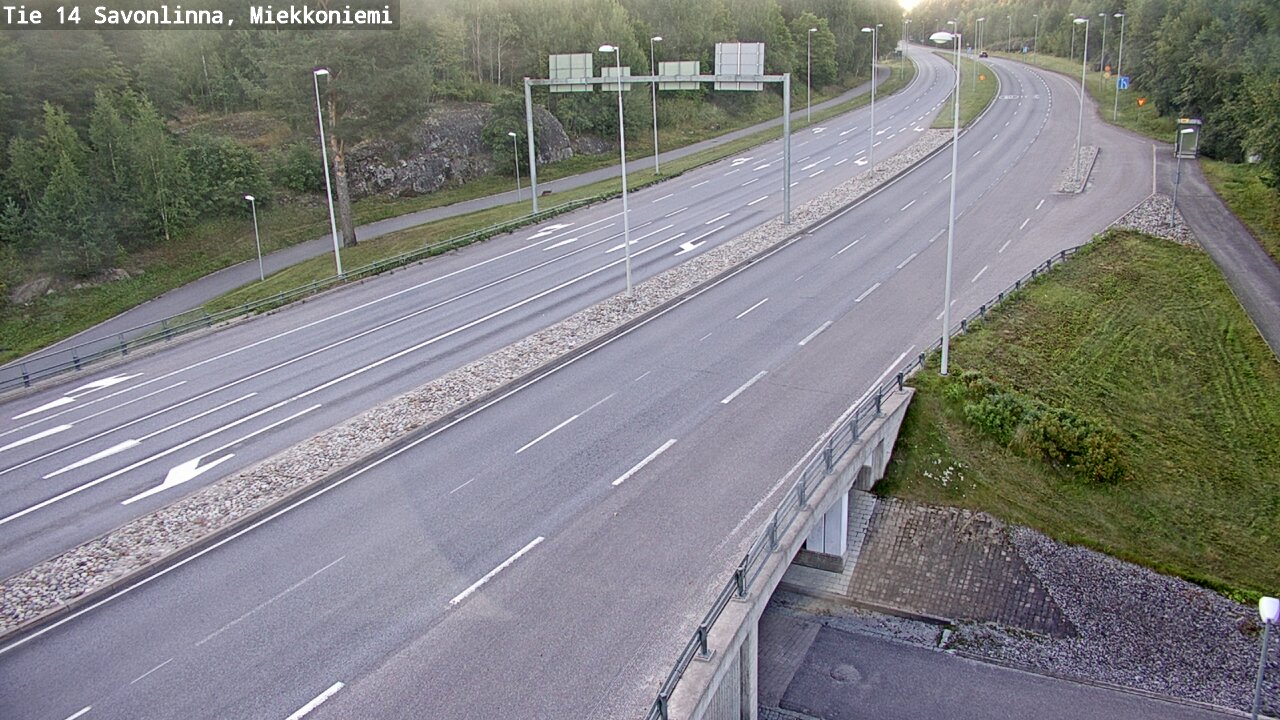 Kelikamerat Kuva Tie 14 Savonlinna, Miekkoniemi, Savonlinna, Etelä-Savo