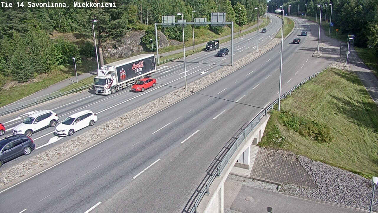 Kelikamerat Kuva Tie 14 Savonlinna, Miekkoniemi, Savonlinna, Etelä-Savo