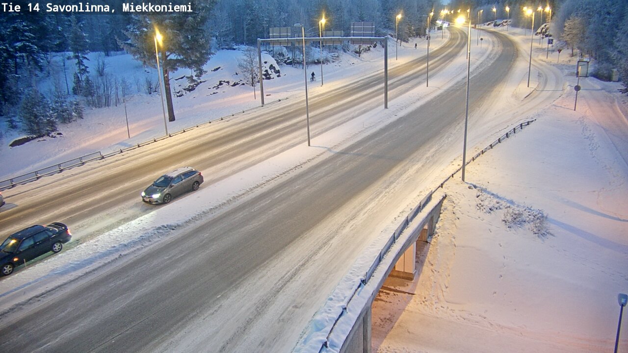 Kelikamerat Kuva Tie 14 Savonlinna, Miekkoniemi, Savonlinna, Etelä-Savo