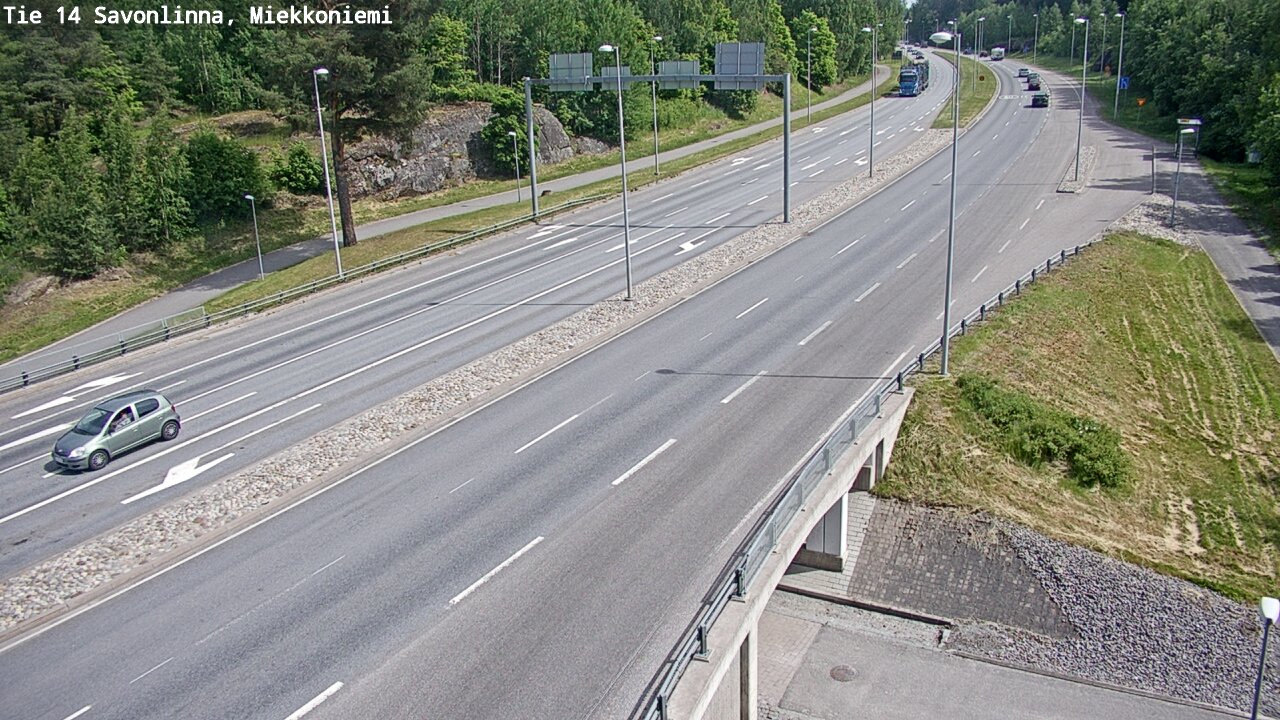Kelikamerat Kuva Tie 14 Savonlinna, Miekkoniemi, Savonlinna, Etelä-Savo