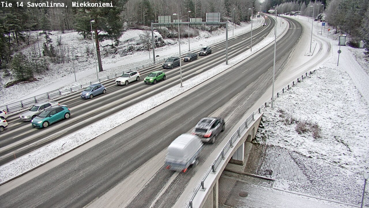 Kelikamerat Kuva Tie 14 Savonlinna, Miekkoniemi, Savonlinna, Etelä-Savo