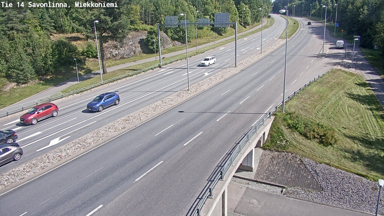 Kelikamerat Kuva Tie 14 Savonlinna, Miekkoniemi, Savonlinna, Etelä-Savo