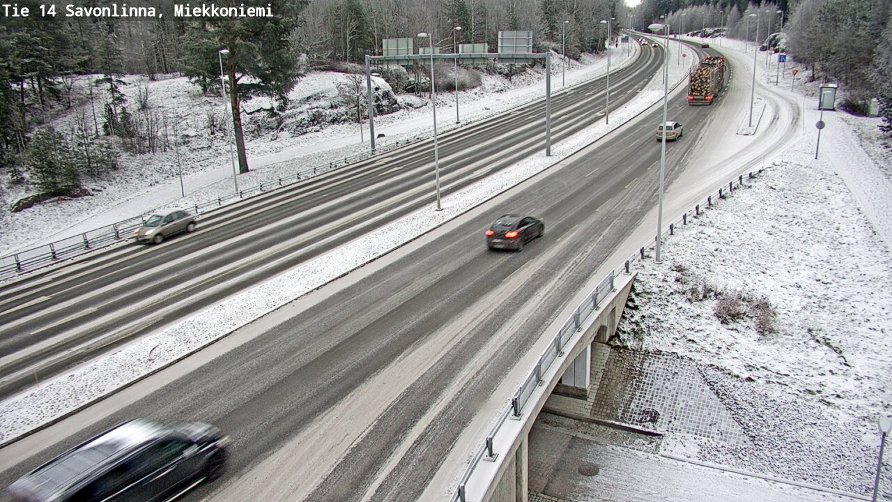 Kelikamerat Kuva Tie 14 Savonlinna, Miekkoniemi, Savonlinna, Etelä-Savo