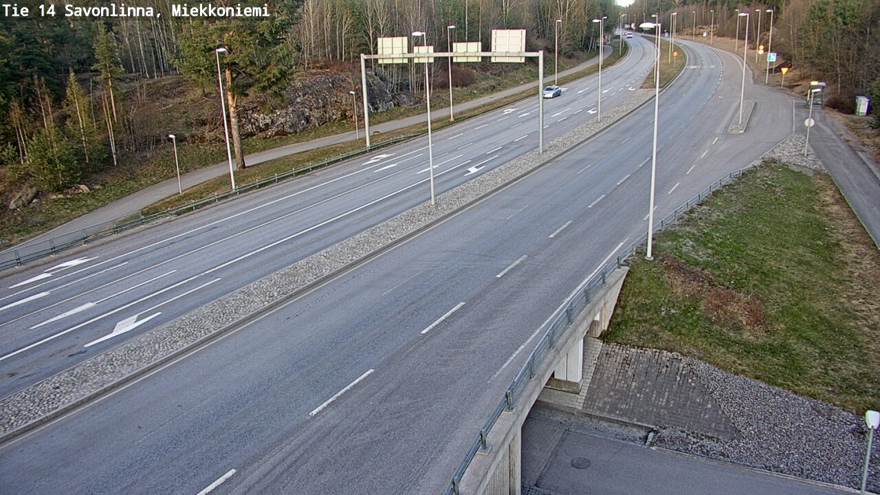 Kelikamerat Kuva Tie 14 Savonlinna, Miekkoniemi, Savonlinna, Etelä-Savo