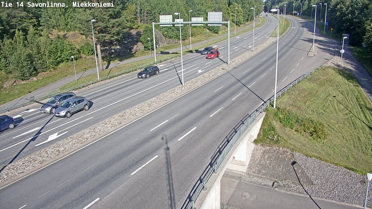 Kelikamerat Kuva Tie 14 Savonlinna, Miekkoniemi, Savonlinna, Etelä-Savo