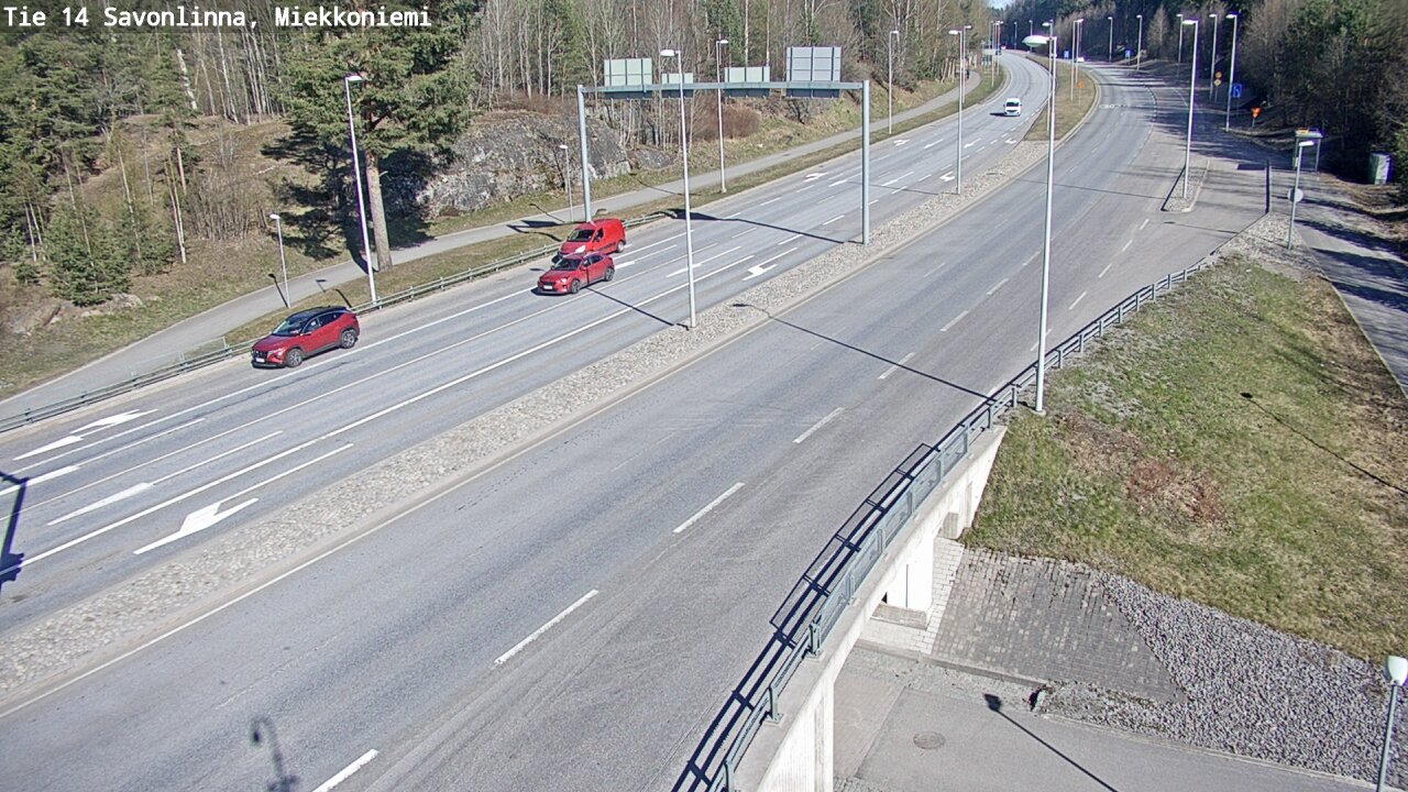 Kelikamerat Kuva Tie 14 Savonlinna, Miekkoniemi, Savonlinna, Etelä-Savo