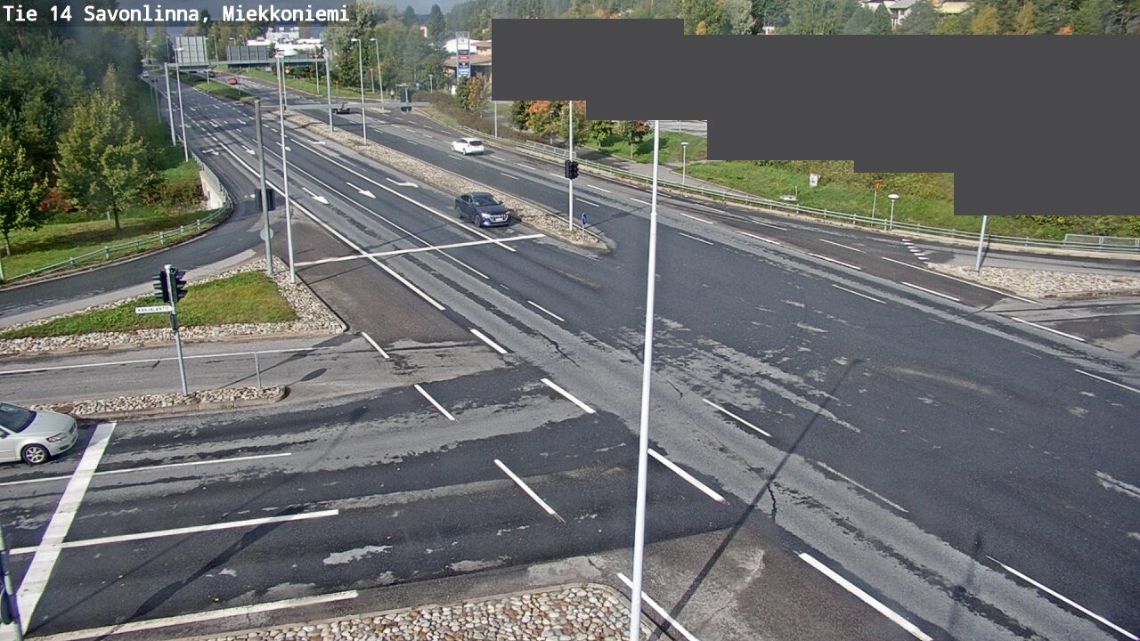 Weather Camera Image Väg 14 Nyslott, Miekkoniemi, Savonlinna, Etelä-Savo