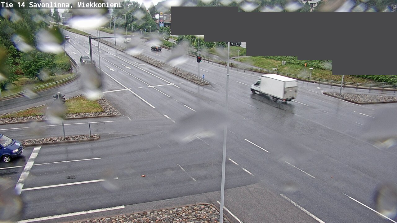 Weather Camera Image Väg 14 Nyslott, Miekkoniemi, Savonlinna, Etelä-Savo