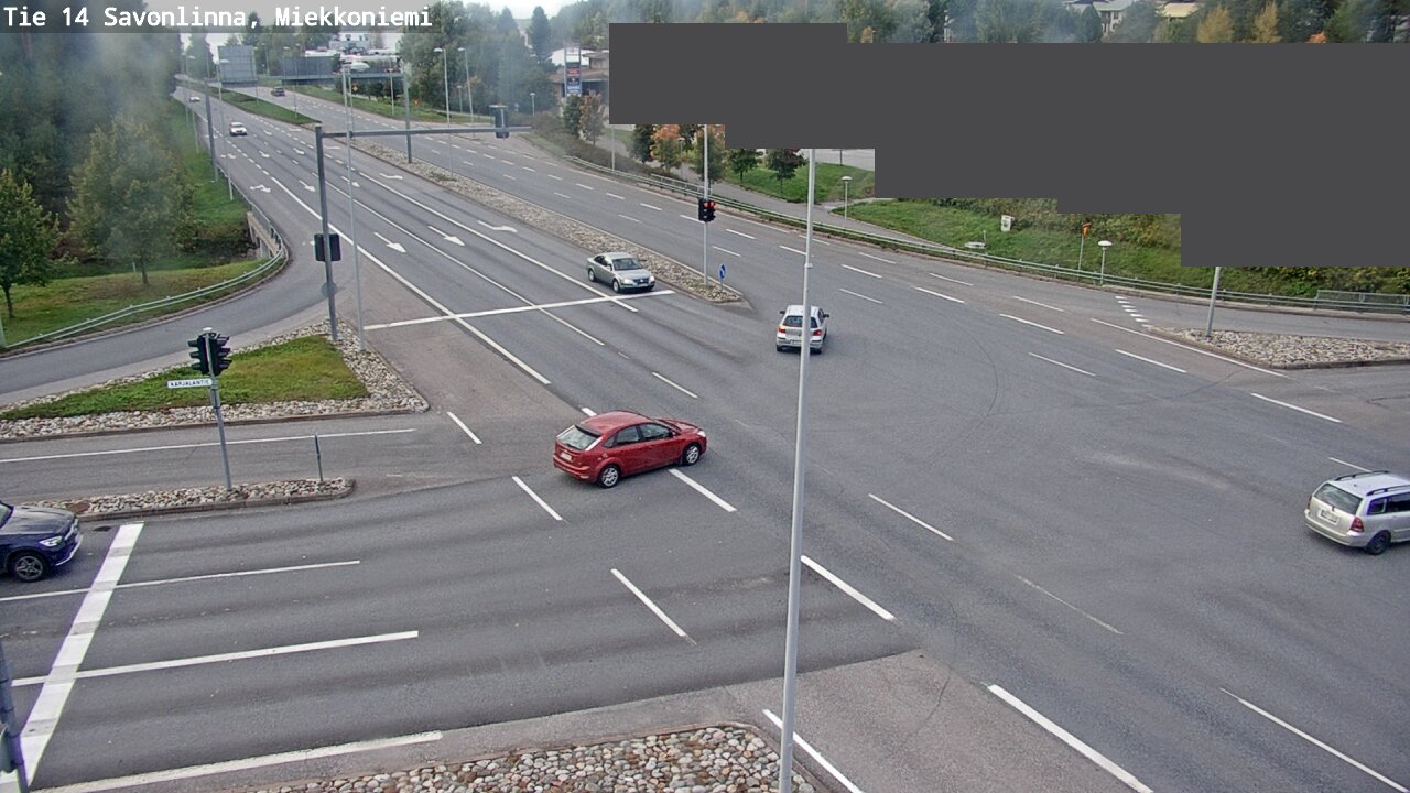 Weather Camera Image Väg 14 Nyslott, Miekkoniemi, Savonlinna, Etelä-Savo