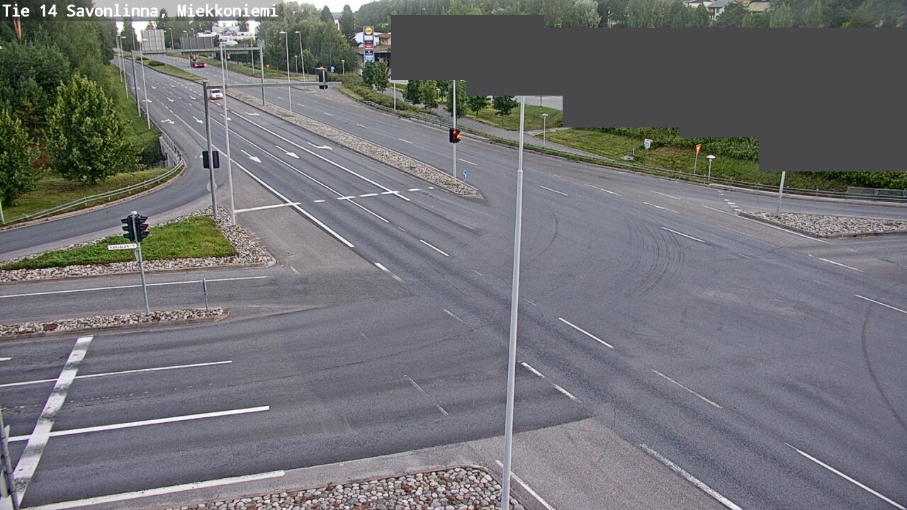 Weather Camera Image Road 14 Savonlinna, Miekkoniemi, Savonlinna, Etelä-Savo