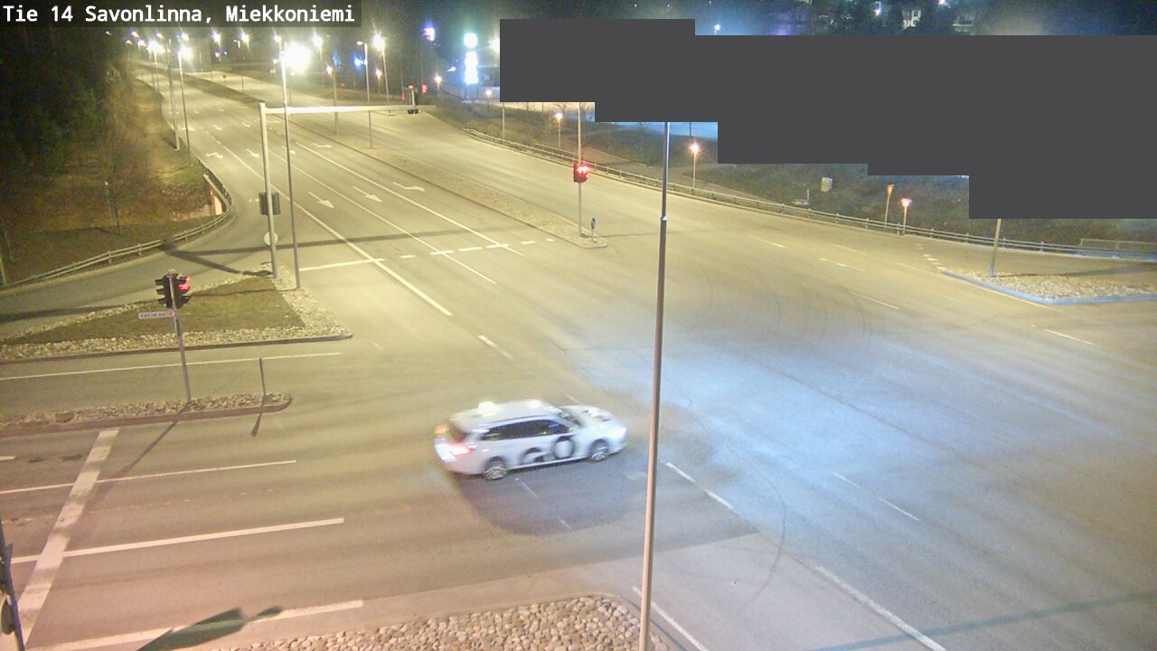 Weather Camera Image Road 14 Savonlinna, Miekkoniemi, Savonlinna, Etelä-Savo