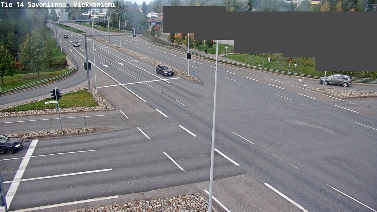 Weather Camera Image Road 14 Savonlinna, Miekkoniemi, Savonlinna, Etelä-Savo