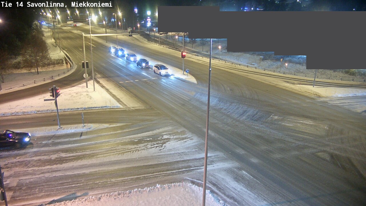 Weather Camera Image Väg 14 Nyslott, Miekkoniemi, Savonlinna, Etelä-Savo