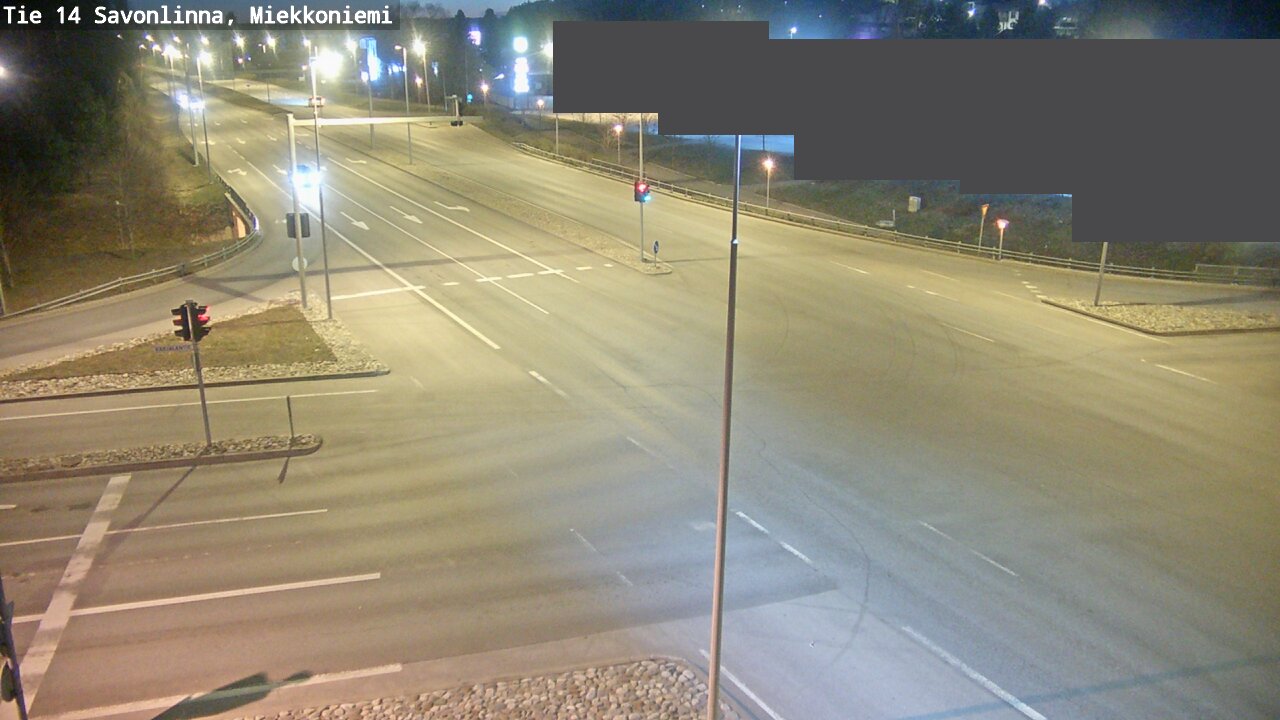Weather Camera Image Road 14 Savonlinna, Miekkoniemi, Savonlinna, Etelä-Savo