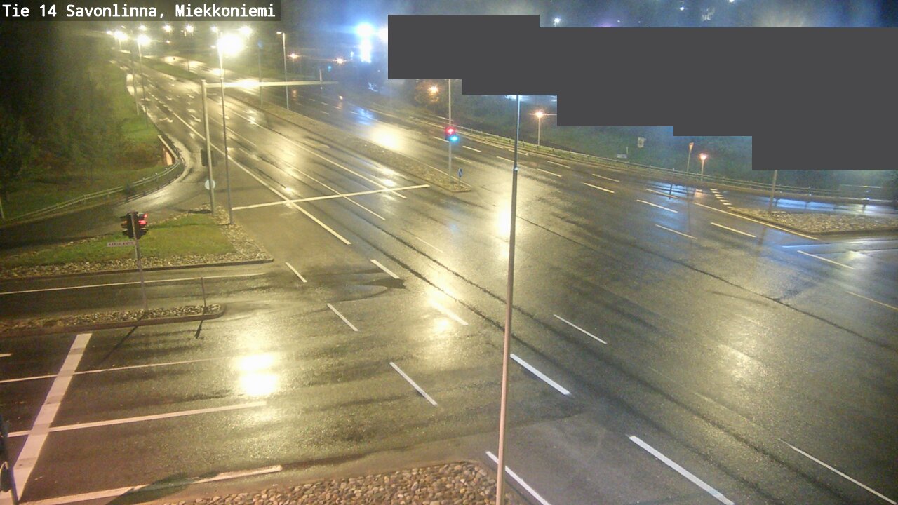 Weather Camera Image Väg 14 Nyslott, Miekkoniemi, Savonlinna, Etelä-Savo
