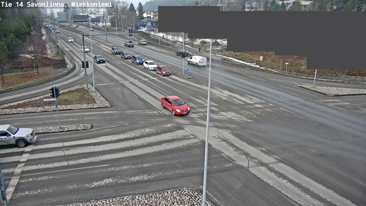 Weather Camera Image Väg 14 Nyslott, Miekkoniemi, Savonlinna, Etelä-Savo