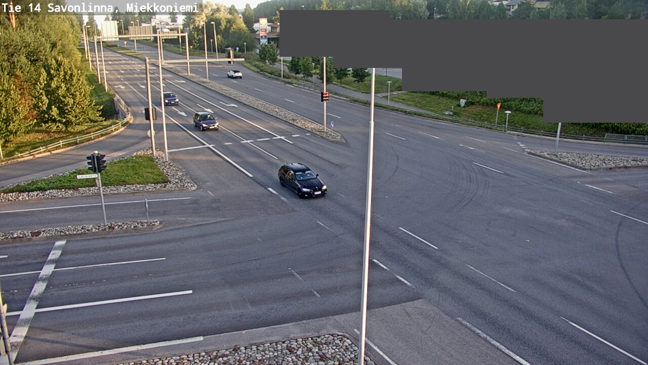 Weather Camera Image Road 14 Savonlinna, Miekkoniemi, Savonlinna, Etelä-Savo