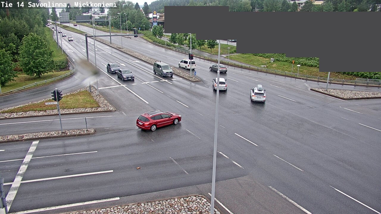 Weather Camera Image Väg 14 Nyslott, Miekkoniemi, Savonlinna, Etelä-Savo
