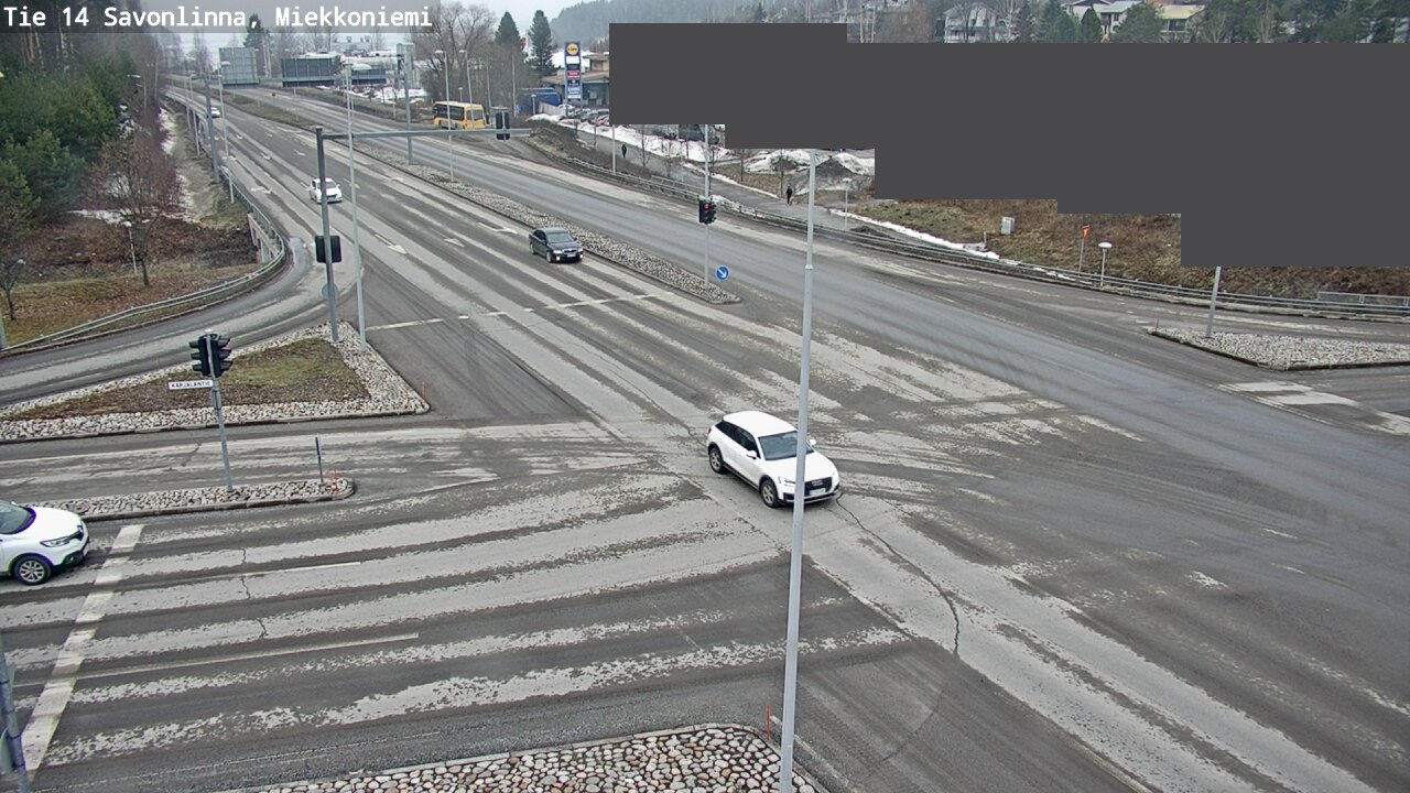 Weather Camera Image Road 14 Savonlinna, Miekkoniemi, Savonlinna, Etelä-Savo