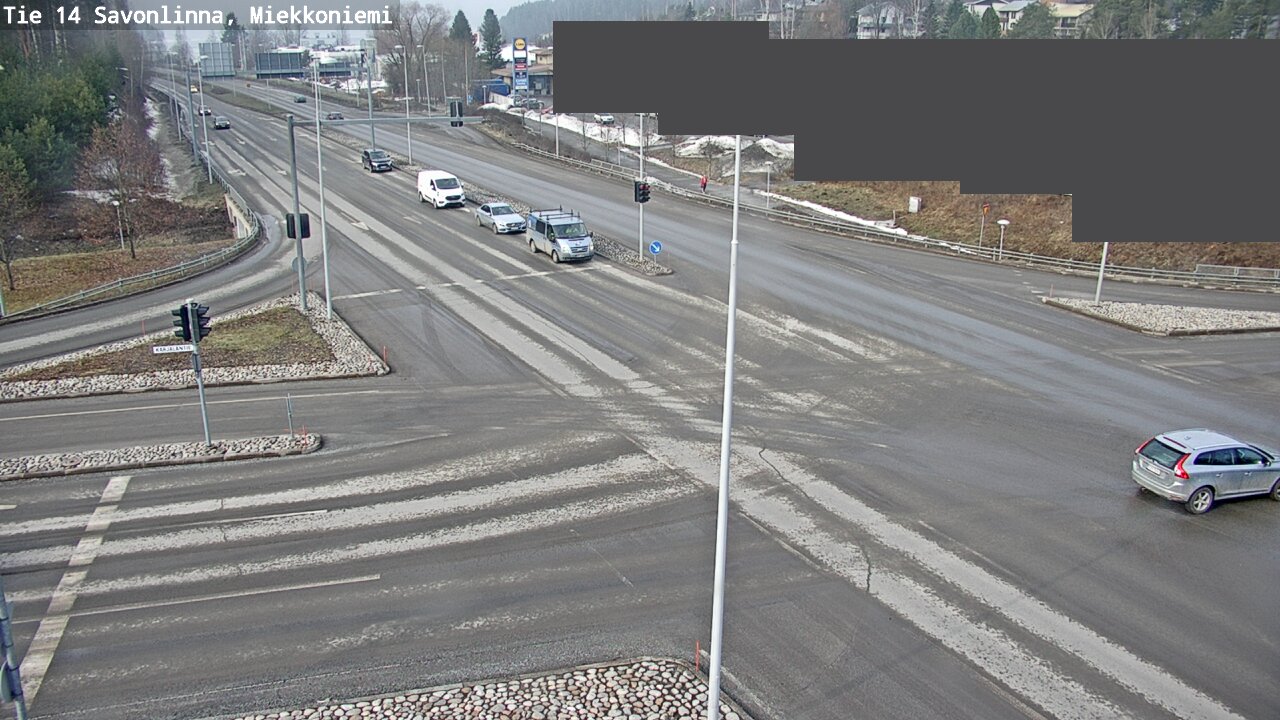 Weather Camera Image Väg 14 Nyslott, Miekkoniemi, Savonlinna, Etelä-Savo