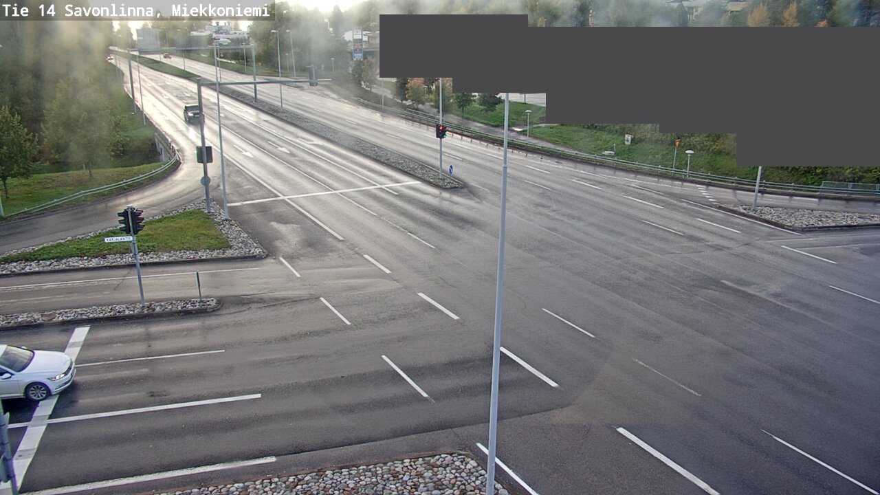 Weather Camera Image Väg 14 Nyslott, Miekkoniemi, Savonlinna, Etelä-Savo