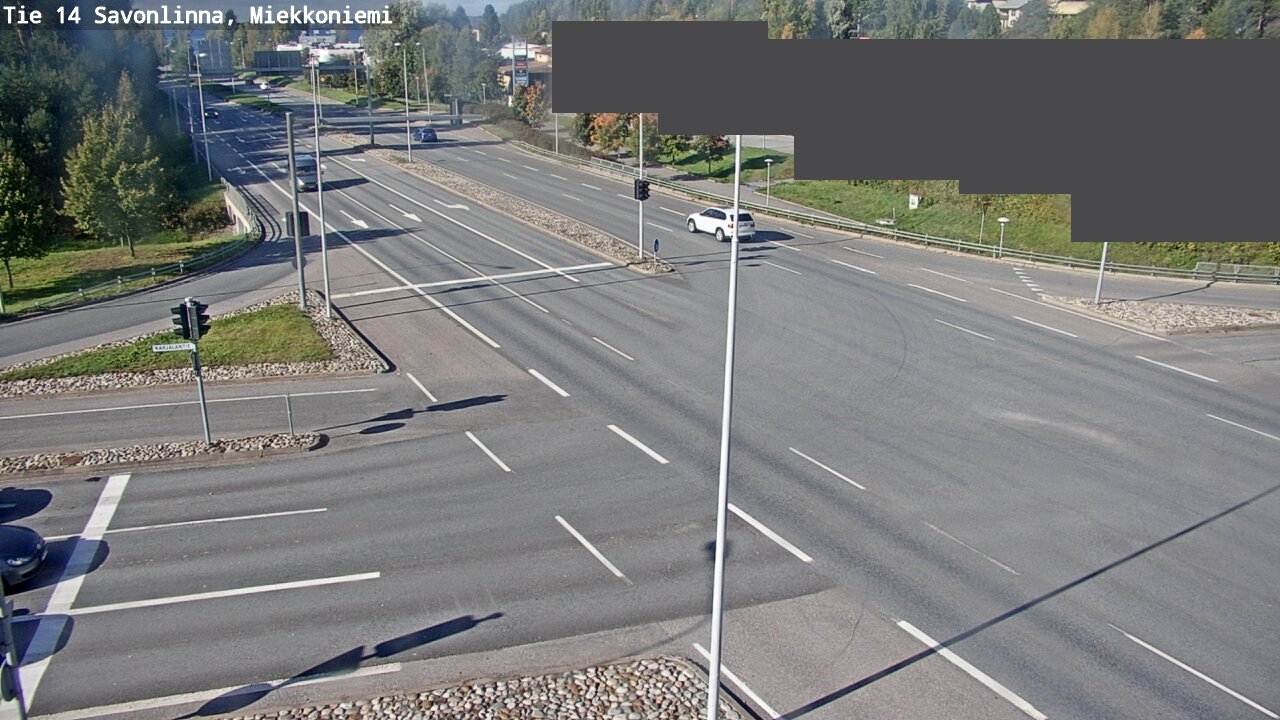 Weather Camera Image Road 14 Savonlinna, Miekkoniemi, Savonlinna, Etelä-Savo