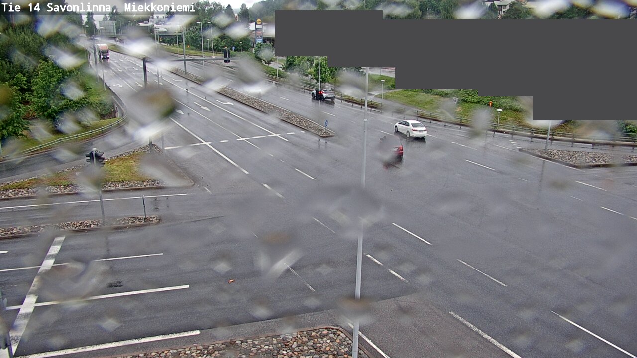Weather Camera Image Väg 14 Nyslott, Miekkoniemi, Savonlinna, Etelä-Savo