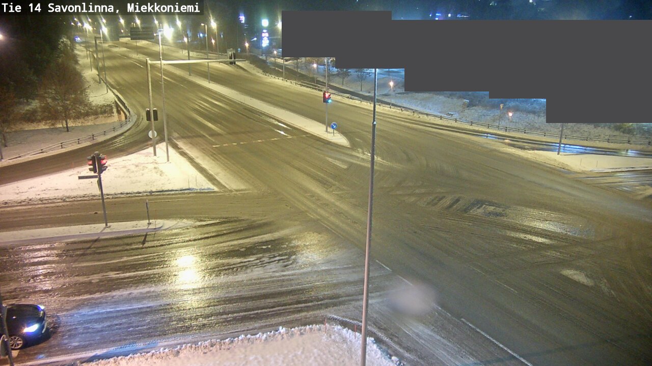 Weather Camera Image Väg 14 Nyslott, Miekkoniemi, Savonlinna, Etelä-Savo