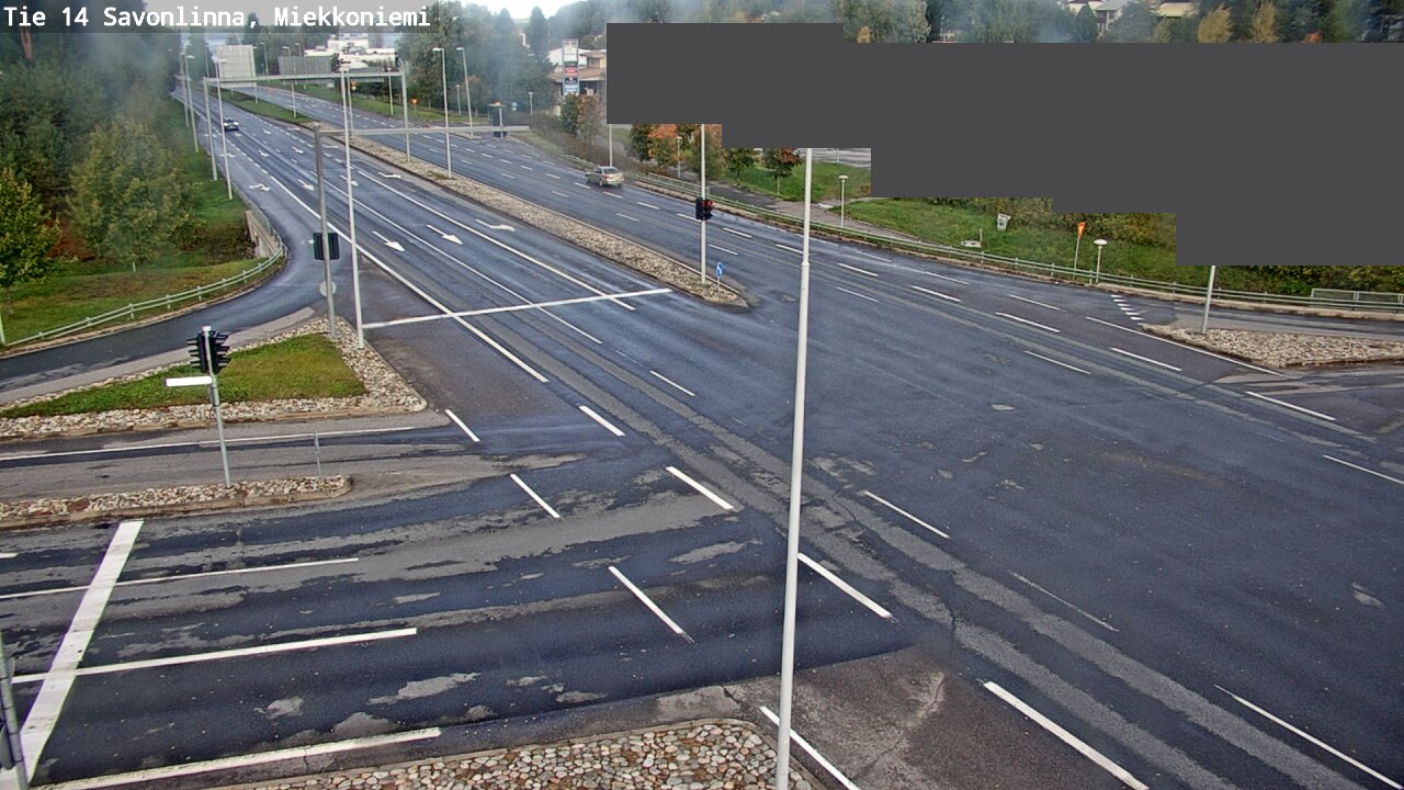 Weather Camera Image Väg 14 Nyslott, Miekkoniemi, Savonlinna, Etelä-Savo