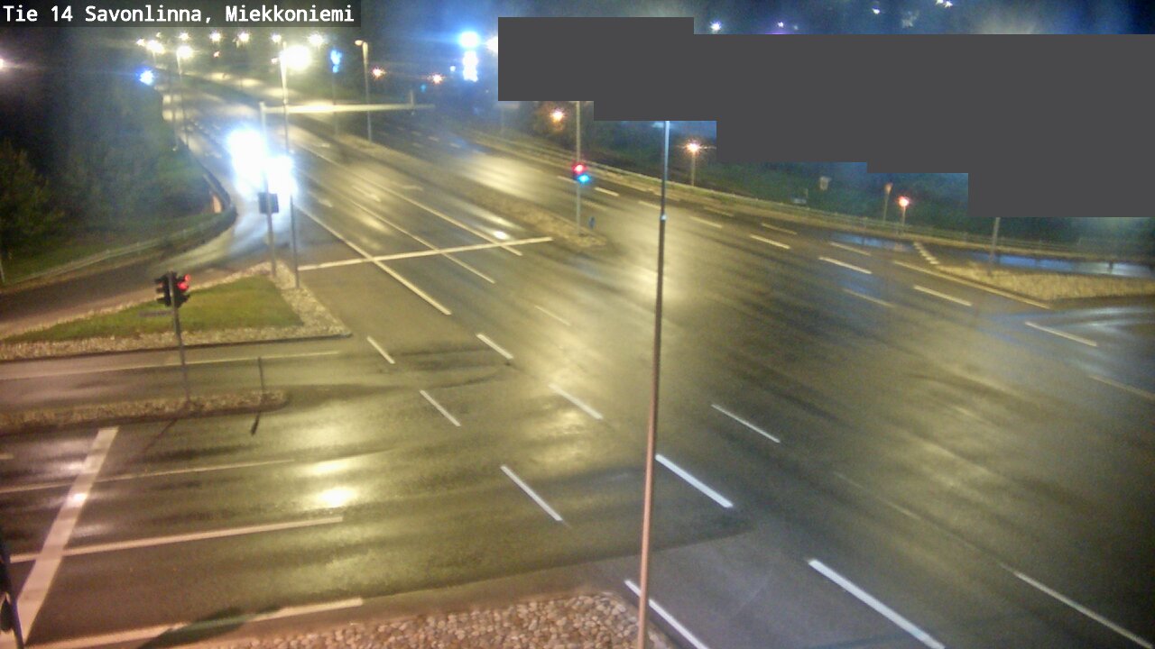 Weather Camera Image Väg 14 Nyslott, Miekkoniemi, Savonlinna, Etelä-Savo