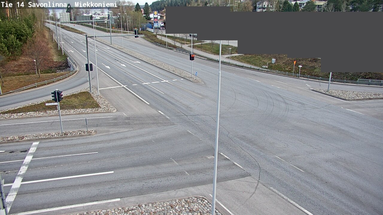 Weather Camera Image Väg 14 Nyslott, Miekkoniemi, Savonlinna, Etelä-Savo