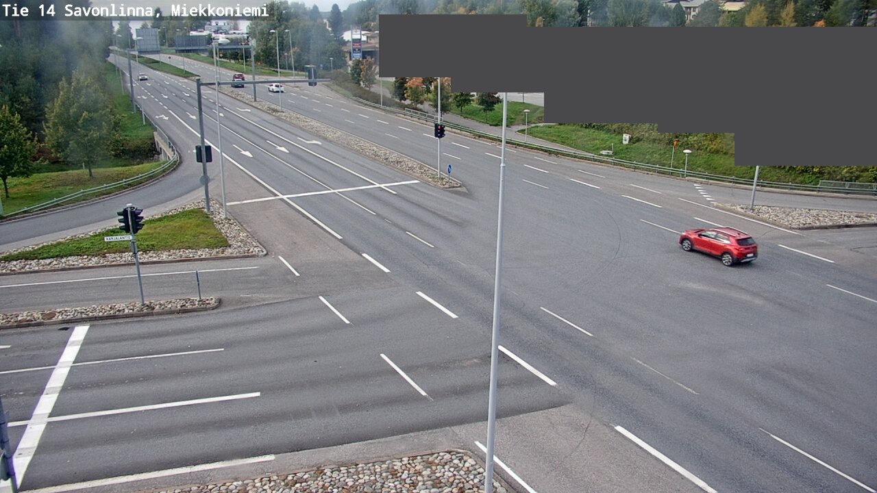 Weather Camera Image Väg 14 Nyslott, Miekkoniemi, Savonlinna, Etelä-Savo