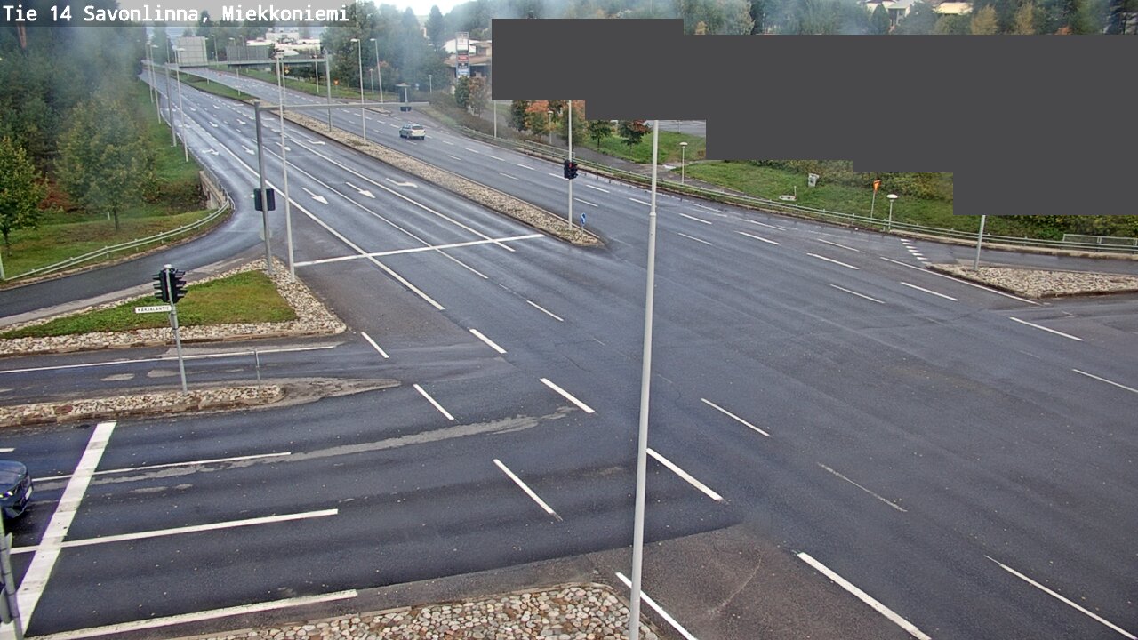 Weather Camera Image Väg 14 Nyslott, Miekkoniemi, Savonlinna, Etelä-Savo