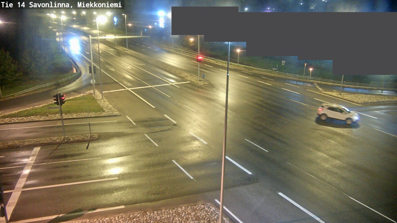 Weather Camera Image Väg 14 Nyslott, Miekkoniemi, Savonlinna, Etelä-Savo