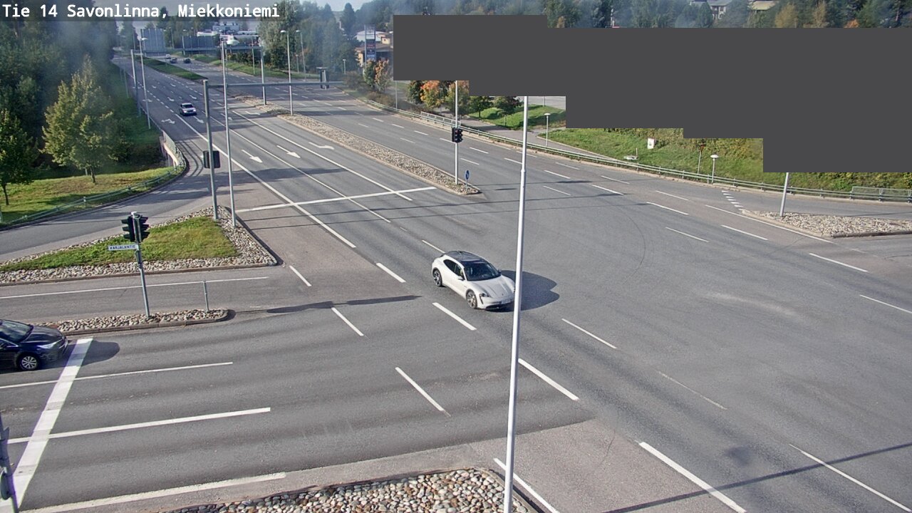 Weather Camera Image Road 14 Savonlinna, Miekkoniemi, Savonlinna, Etelä-Savo