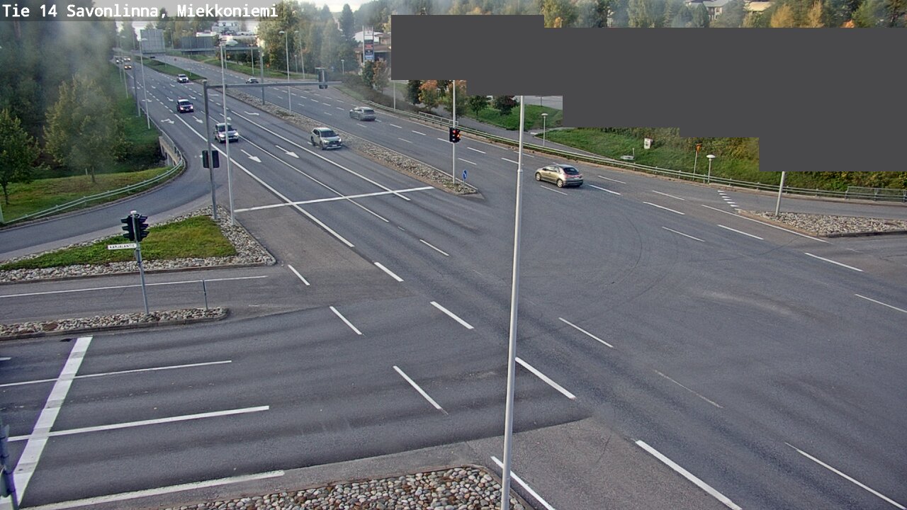 Weather Camera Image Road 14 Savonlinna, Miekkoniemi, Savonlinna, Etelä-Savo
