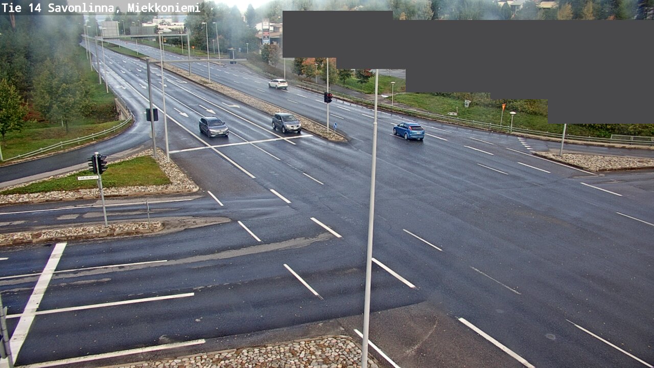 Weather Camera Image Väg 14 Nyslott, Miekkoniemi, Savonlinna, Etelä-Savo