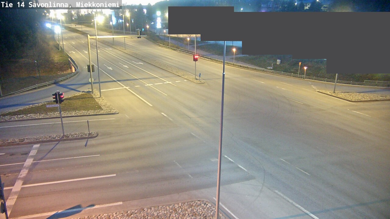 Weather Camera Image Road 14 Savonlinna, Miekkoniemi, Savonlinna, Etelä-Savo