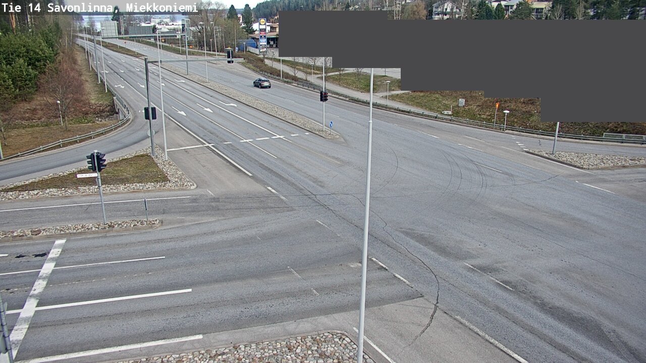 Weather Camera Image Road 14 Savonlinna, Miekkoniemi, Savonlinna, Etelä-Savo