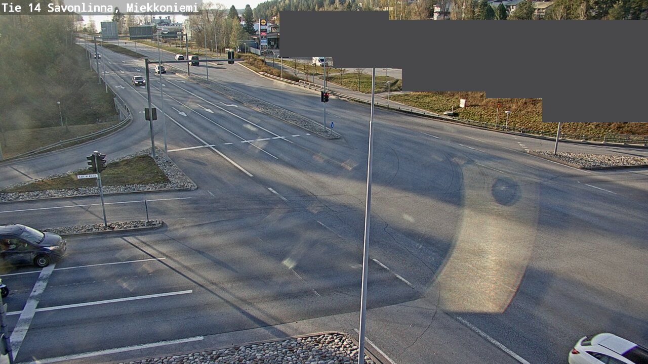 Weather Camera Image Road 14 Savonlinna, Miekkoniemi, Savonlinna, Etelä-Savo