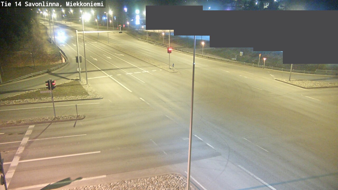 Weather Camera Image Road 14 Savonlinna, Miekkoniemi, Savonlinna, Etelä-Savo