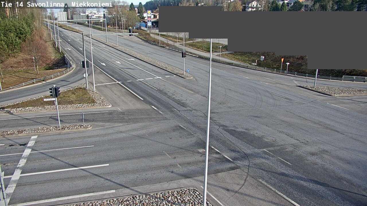 Weather Camera Image Road 14 Savonlinna, Miekkoniemi, Savonlinna, Etelä-Savo